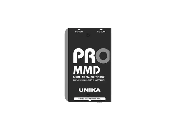 UNiKA PRO-MMD Multimedia DI Passive Stereo, Custom ISO