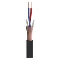 SC-STAGE Microphoncabel, 2x0,22mm², sort Høy kvalitet, oxygenfri kobber.