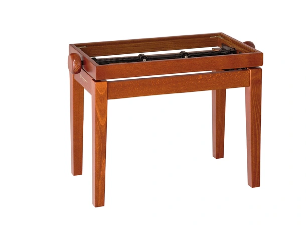 K&M 13740 Pianobenk tre-ramme, cherry Piano bench - wooden-frame