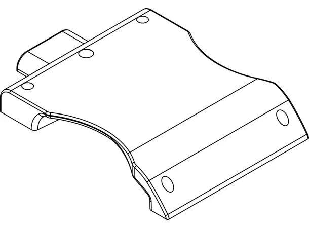 CODA Audio N-RAY Coupler 120º wave guide 120º degree KIT (90 delivered standard) 