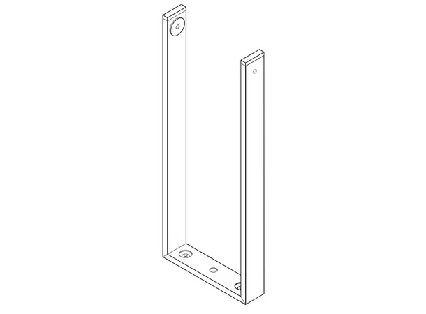 CODA Audio C4VC U-bracket CoRay4 Vertikal U-bracket for CoRay4 