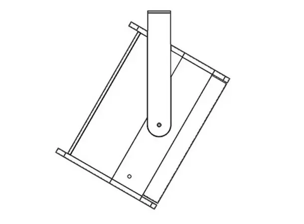 CODA Audio CU8DV Vertical U-bracket for D8 