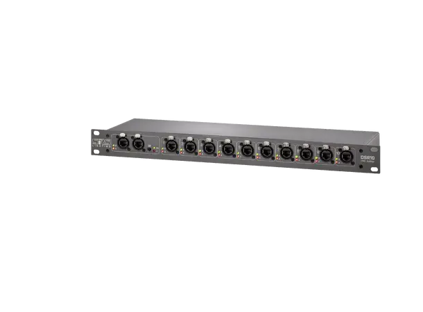 SRS DSR10N 10ch DMX splitter 1U Rack mount, DMX RJ45 