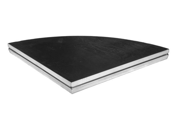 Stagedex Basicline deck R100 90DGR Black coated 4 stk. 