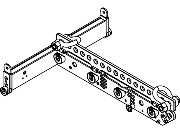 CODA Audio FRT-AR Set Frame incl EXBAR-AR,ADS for AiRAY/ViRAY 