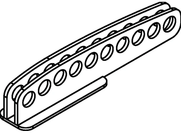 CODA Audio GFA G-series fly adapter Top mount Fly adapter G serie 