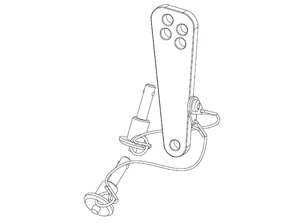 CODA Audio SA-TR Splay adapterTiRay tillater conn TiRay rammer under TiRay 