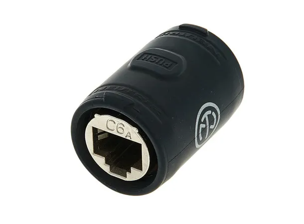Neutrik EtherCON RJ45 Cat6A feedthrough coupler IP65 