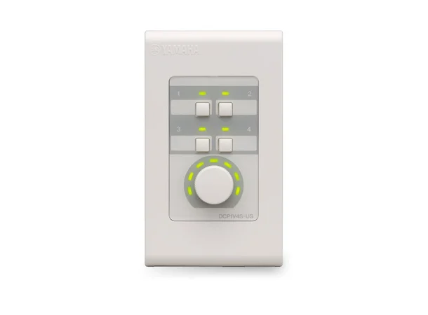 Yamaha DCP1V4S WALL remote MTX 1 vol,4 switch 
