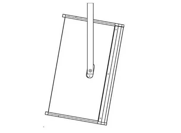 CODA Audio CUD20V Vertical U-bracket for D20 