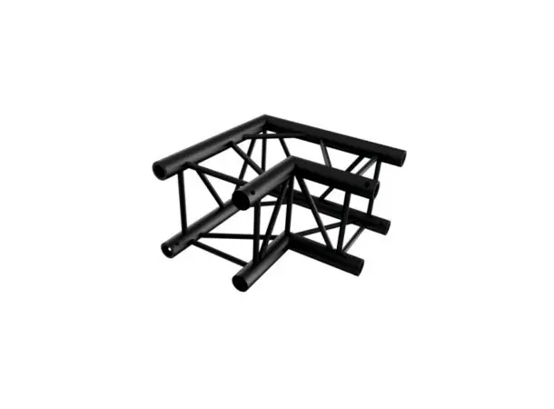 Prolyte H30V-C003  2-WAY Corner 90° Sort Firkant trosse 