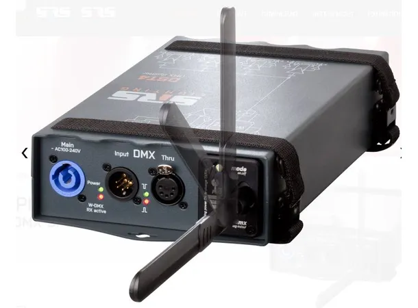 SRS DST4W-5 WIRELESS Splitter 4ch W-DMX,  5 pin 