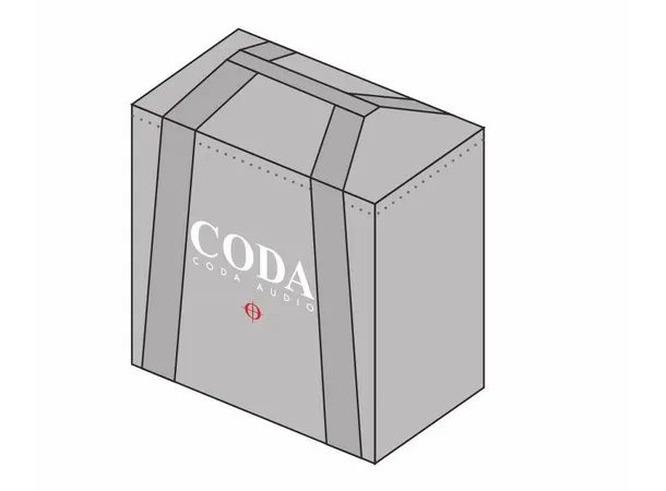 CODA Audio COB TiRAY Bag for 2xTiray Transport bag for 2 x TiRay 