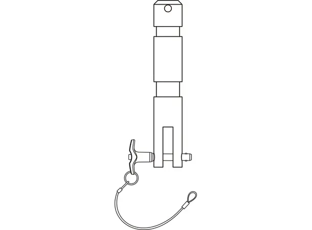 CODA Audio TV4 TV spigot for CF4 TV Spigot for Coray4 CF4 flyramme 