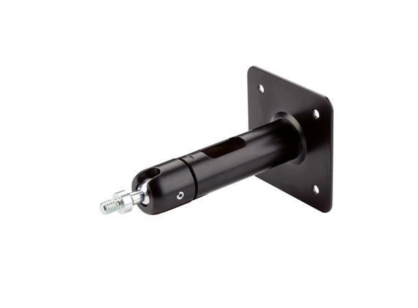 K&M 24185 Antenne/Mikrofon Veggmt 3/8 black, cable guide, 10 Kg 