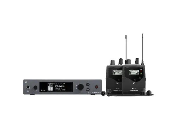 Sennheiser IEM G4 TWIN G-Range IEM 2 x bodypack + transmitter 
