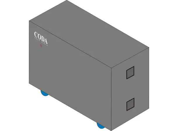 CODA Audio CO-SCP-1 Protection cover for 1 x SCP 