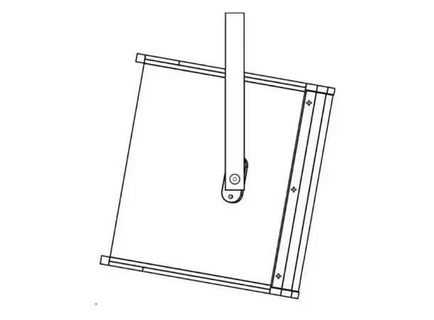 CODA Audio CUD12V Vertical U-bracket for D12 