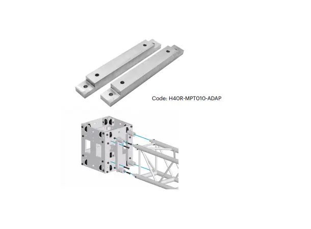 Prolyte H40R-MPT010-ADAP Adapter for sleeve block MPT Tower 