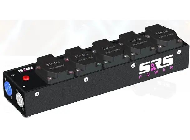 SRS MSB NAC3-6SC-NAC3 PowCon - 6 schuko 6xSchuko out (ikke led ind) 