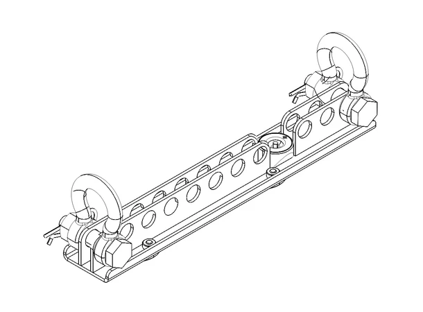 CODA Audio FRH-N-APS Frame for horizontal arrayed N-APS 