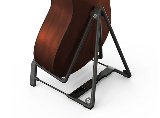 K&M 17580 Guitar stand HELI-2 (Acoustic) Black finish