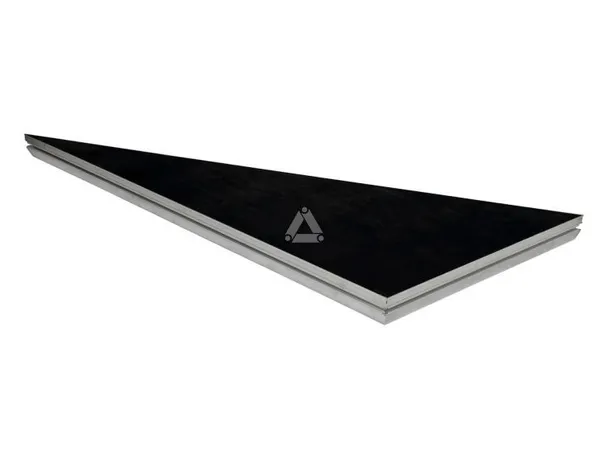 Stagedex Basicline 2x1M Triangle Right 20 Kg, 9cm, 750 Kg/m² 