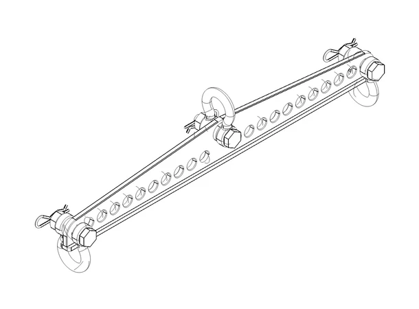 CODA Audio BAR-N-APS Frame horizontal arrayed N-APS Cluster 