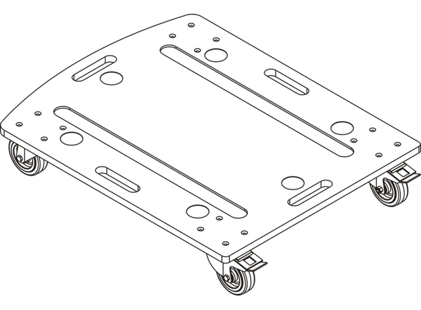 CODA Audio DOT G18 sub Dolly Transport Dolly for G18 sub 