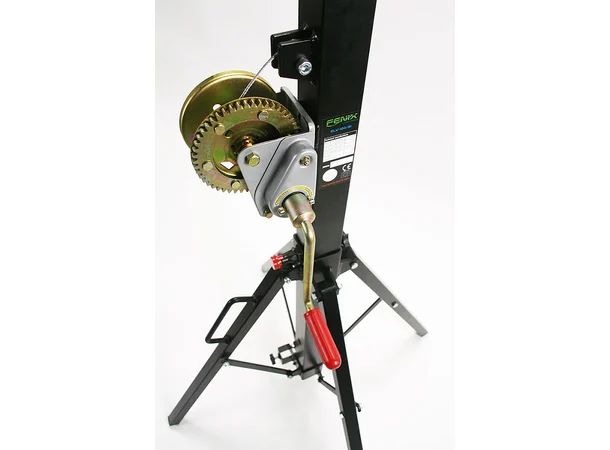 Fenix Nemesis PRO, Sort, 3,80m, 100kg, egenvekt 26 kg, høyde 1,38m, ext adapter 