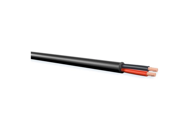 PROkabel Speaker cable 2 x 2,5mm Black, 100m rull, BULK 