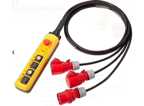 SRS MC2 2-Way Hoist control DV-CEE 16A in, 2xCEE16/4P out 