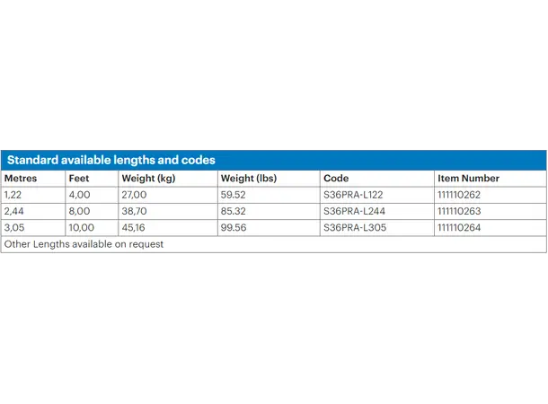 Prolyte S36PRA-L244 Prerigg truss FLex 8ft 