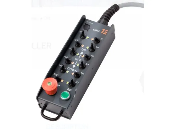 SRS CMC12 Remote for 12ch MC-12 Hoist controller, 10M 