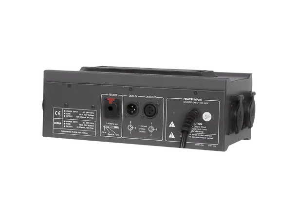 Showtec Lightbrick 4 kanals dimmer 4x5A Dimmer/Switch, DMX 3-pin, schuko ut 