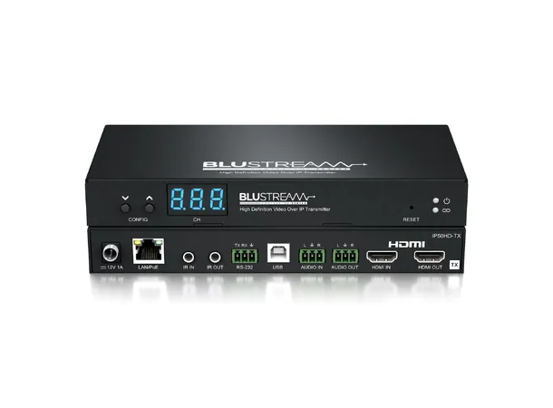 Blustream IP50HD-TX IP Multicast Tx Contractor Series HD Video Transmitter 