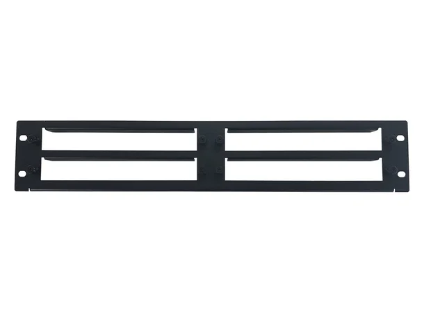 Blustream RSU-2RU 2RU Rack Shelf Unit 4 x Horizontal Blade Shelves 