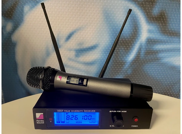 GA Wireless Vocal Kit 823-832Mhz 19" RM, 2xAA, Autotune,