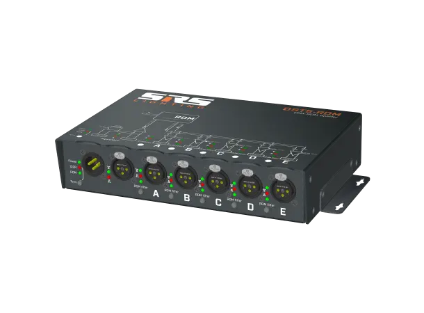 SRS DST5-RDM-N 5ch DMX splitter RDM, RJ45 connectors 