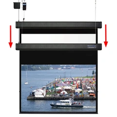 Sapphire 16:10 Smart Move Lerret Motorisert dobbelkassett 4.8m bredde