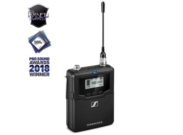 Sennheiser SK6000 Bodypack Digital, LR mode, AES 256, 470-558 MHz 