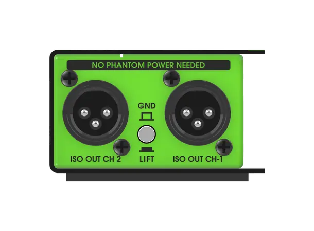 UNiKA PRO-TWO Passive DI box Passive Dual Line DI Box with Custom ISO 