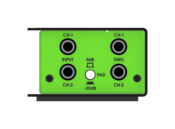 UNiKA PRO-TWO Passive DI box Passive Dual Line DI Box with Custom ISO 