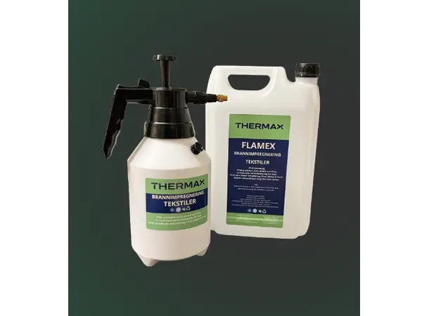 Brannimpregnering Flamex 5L brannbeskyttelse av scenetepper 