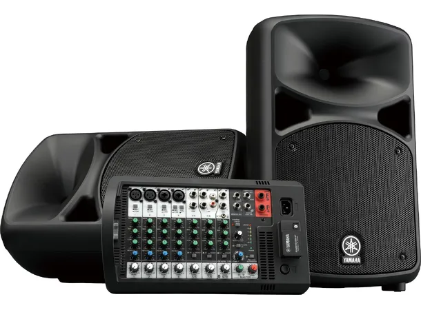Yamaha STAGEPAS 600BT Pa system Powered mixer with 2 passive speakers 