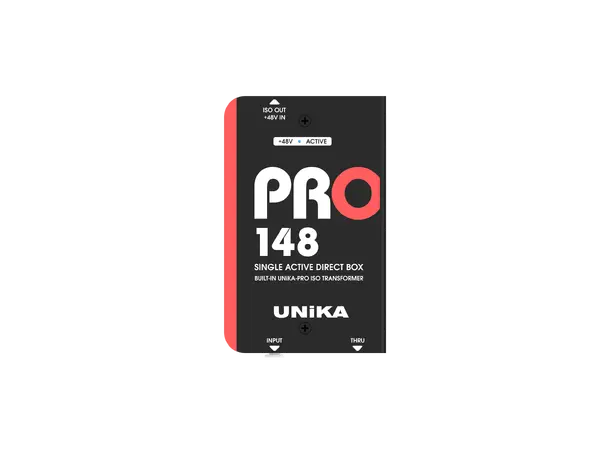 UNiKA PRO-148 Active DI box Active 48V DI Box with custom Iso