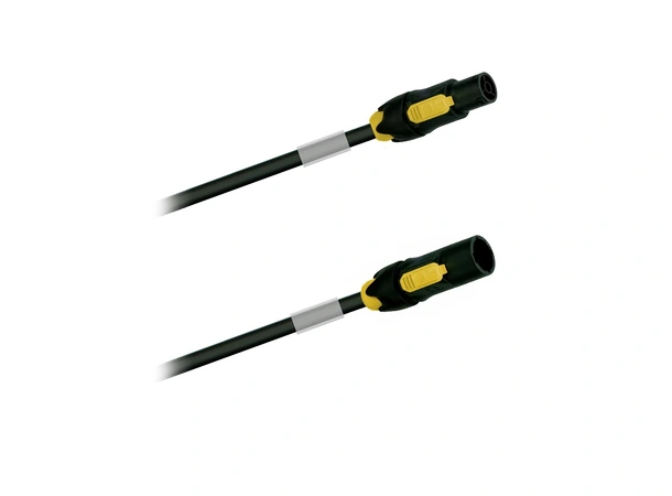 PROkabel Powercon True Extension 2M Neutrik NAC3FX-W -> NAC3MX-W 2,5mm 
