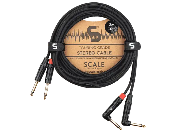 Scale Technologies Stereo Jack 6 meter Stereo cable, Touring Grade