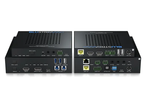 Blustream HEX70HDUK-KIT HDBaseT Extender Multi Format HDBaseT™ CSC Extender Set 