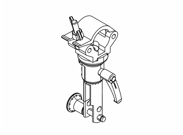 Coda Audio Truss Clamp - WLL 500kg for AiRAY,ViRAY, N-RAY,TiRAY,APS, N-APS 